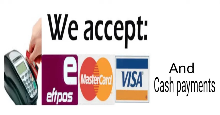 types of payments